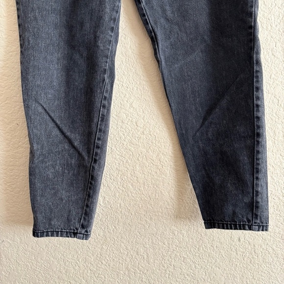 F21 Slouchy Fit black stonewash Button Fly womens jeans Size 25 - Picture 6 of 9